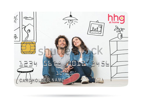 Credit card design concept